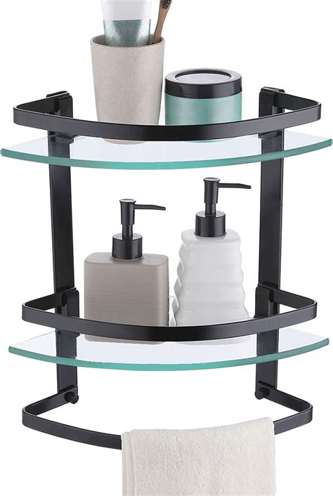 Kes Bathroom Glass Shelf 2 Tier Tempered Glass South Africa Ubuy