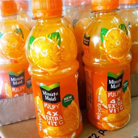 Minute Maid Pulpy Orange Ml Lazada Indonesia