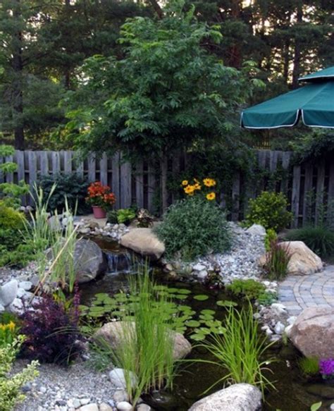 small-backyard-ponds | HomeMydesign