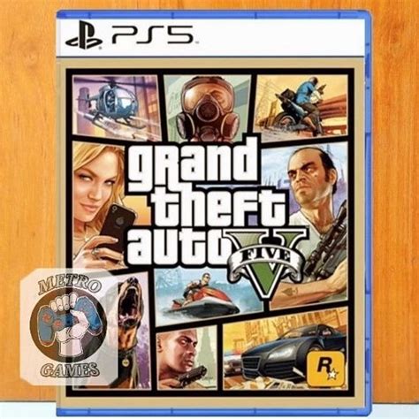 Jual Gta V Ps5 Kaset Grand Theft Auto 5 Ps 5 Playstation 5 Cd Bd Game