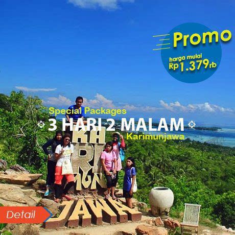 Paket Wisata Karimunjawa 3 Hari 2 Malam Tour Karimunjawa Murah