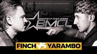 Bmcl Rap Battle Finch Vs Yarambo Battlemania Championsleague By