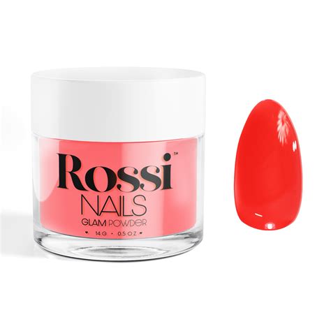 Pudra De Unghii ROSSI Nails Favorite Red 15g EMAG Ro