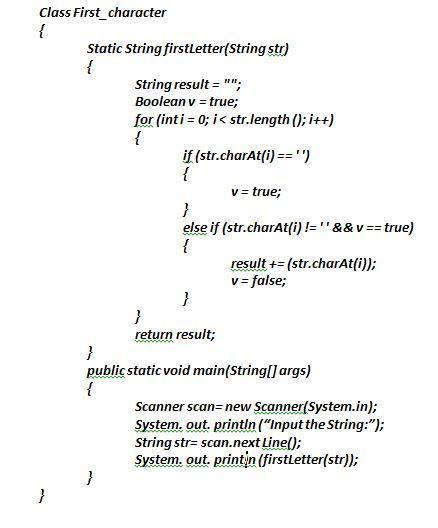 Write A Program In Java To Accept A String From The User Pass The