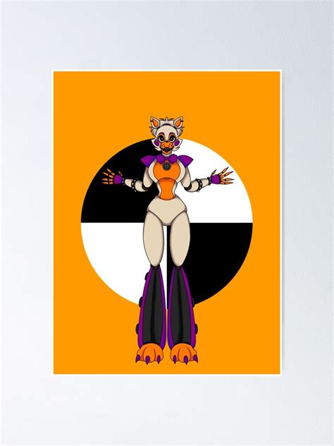 Glamrock Lolbit Poster For Sale By Cosmic Pro Redbubble