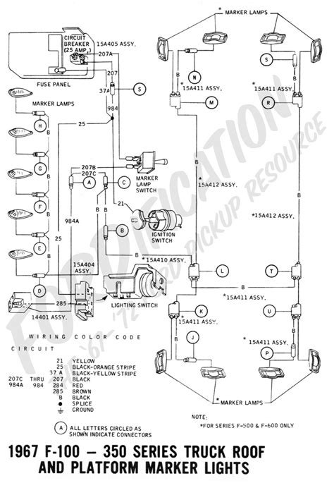 Ford Truck Technical Drawings And Schematics Section H Wiring Diagrams