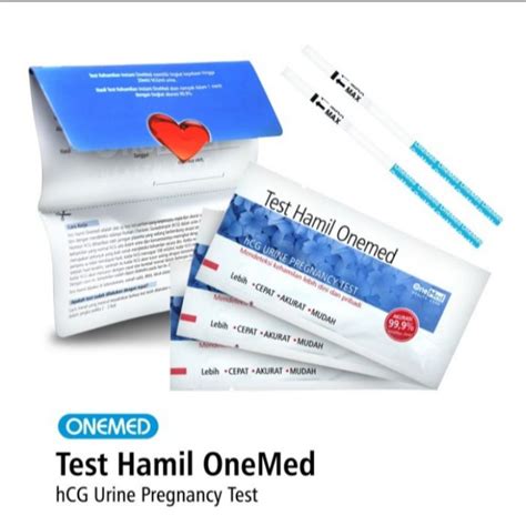 Jual Test Pack Onemed Harga Box Tespek Tes Hamil Onemed Test Pack One