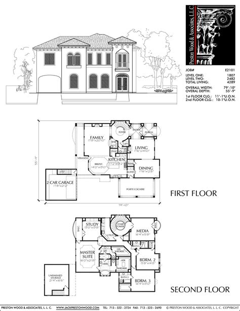 Best Two Story Housing, Custom 2 Story Home Blueprints, Residential Ho ...