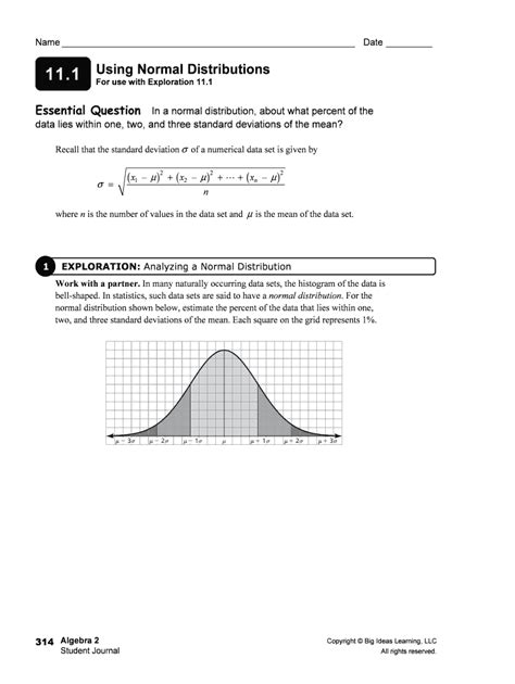 Fillable Online Using Normal Distributions Fax Email Print Pdffiller