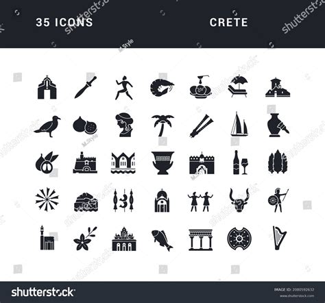 Crete Icon Images Photos Et Images Vectorielles De Stock