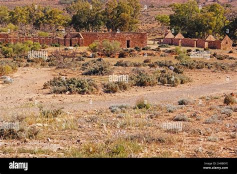 Wool Shed Woolshed Kanyaka Station Ruins Flinders Ranges Austral Hi Res