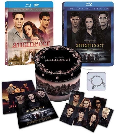 Ediciones en Blu ray de Amanecer Parte 2 y la Saga Crepúsculo