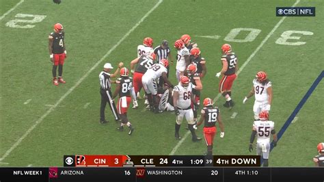 Bengals' top plays vs. Browns Week 1