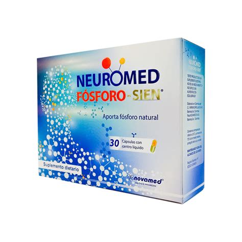 Neuromed Novamed Fosforo Sien Cápsula Blanda Caja X 30 Cruz Verde