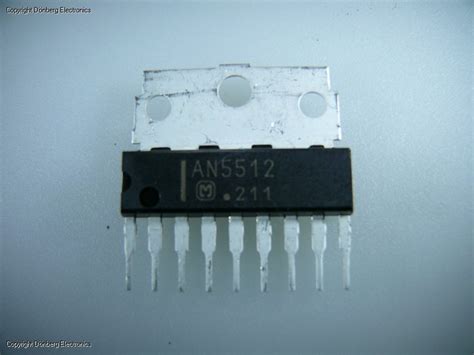 Semiconductor: AN5512 (AN 5512) - TV VERTICAL DEFLECTION... - US$ Site