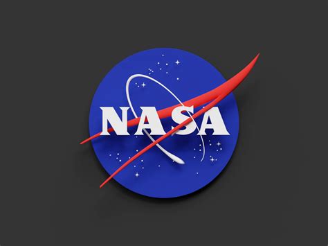 Nasa Logo 3d