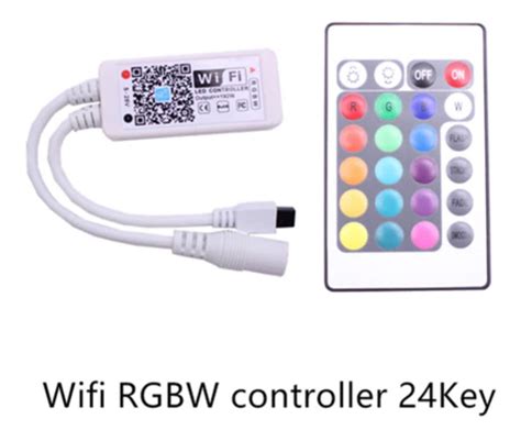 Adaptador Controlador Wi Fi Tiras Led Rgbw Alexa Google Home Mercado