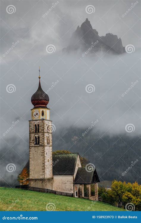 San Valentino Castelrotto South Tyrol Italy Stock Image Image Of