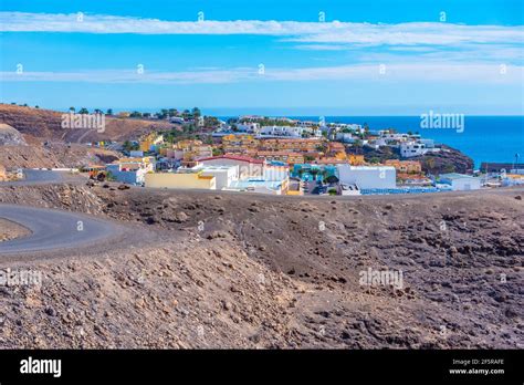 Aerial View Of Morro Jable Town At Fuerteventura Canary Islands Spain