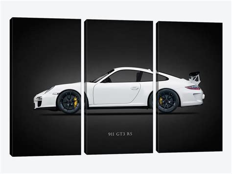 Porsche 911 Gt3 Rs 2011 Art Print By Mark Rogan Icanvas