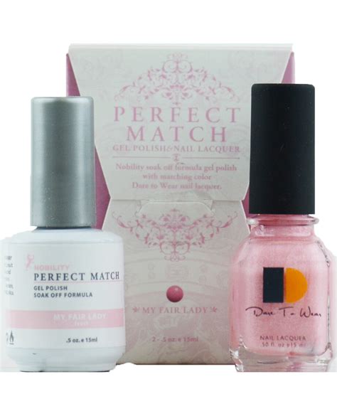 Lechat Perfect Match Gel Polish And Nail Lacquer My Fair Lady Pms14