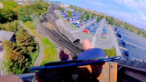 Heidi The Ride Plopsaland De Panne Onride Wooden Coaster Pov