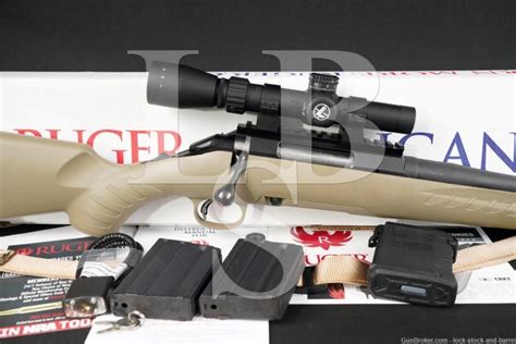 Ruger American Ranch 300 Blk 3 Mags Bolt Action Rifle Leupold Scope 2019 Lock Stock And Barrel