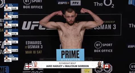 MMA Mania On Twitter Official UFC286 Weigh In Results Jake Hadley