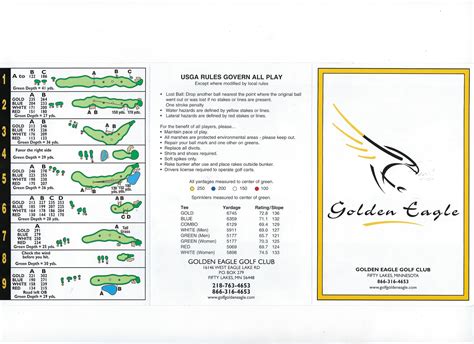 Scorecard — Golden Eagle GC