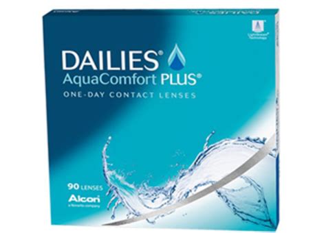 Dailies Aquacomfort Plus 90 Pack Daily Disposable Contact Lenses