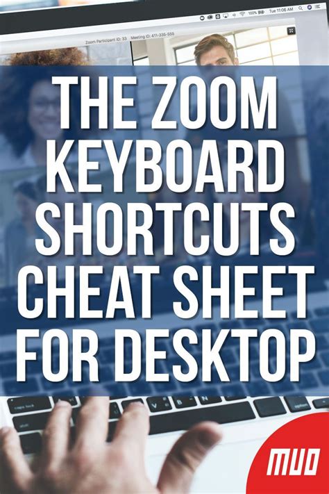 The Zoom Keyboard Shortcuts Cheat Sheet For Desktop In 2020 Keyboard