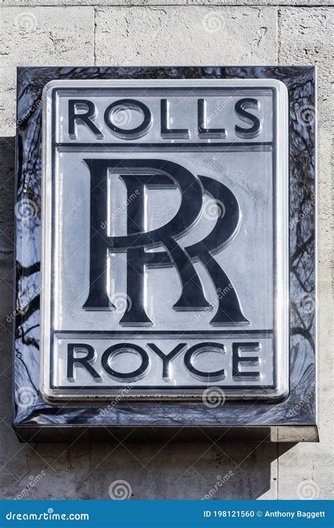 Rolls Royce Sign Editorial Image Image Of Brand Rolls 198121560