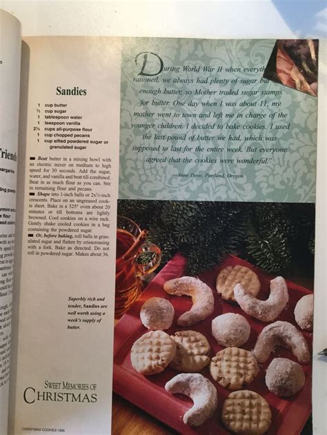 Pecan Sandies Better Homes And Gardens Pecan Sandies Holiday Recipes Cookie Recipes