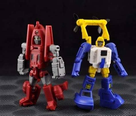 Bomber And Hover Set Of 2 Maketoys Microbot Series Tfsource