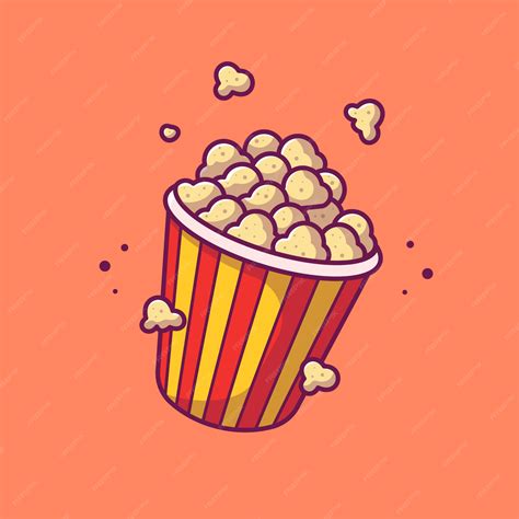 Movie Popcorn Icons