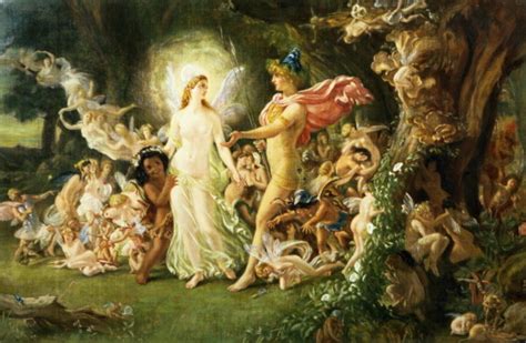 Pictures and Paintings of Fairies, 'From a Midsummer Night's Dream ...