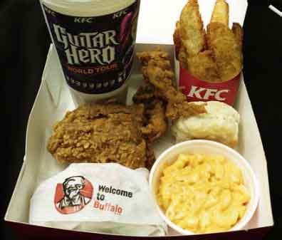 KFC Menu Box