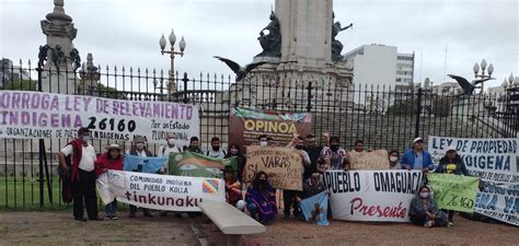 El acampe indígena que se realiza frente al Congreso Nacional sufrió un