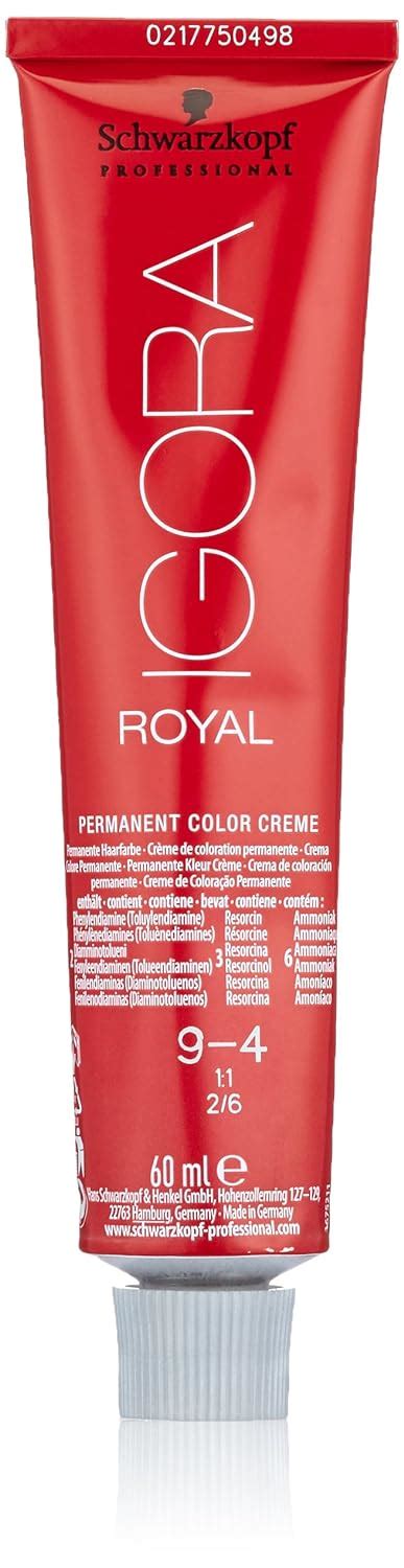 Schwarzkopf Igora Royal 9 4 Color De Pelo 60 Ml Chile Ubuy