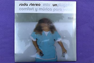 Lp Soda Stereo Comfort Y Musica Para Volar Argentina Transparent