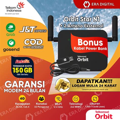 Jual Telkomsel Orbit Star N Modem Router Wifi Hkm A G Bonus