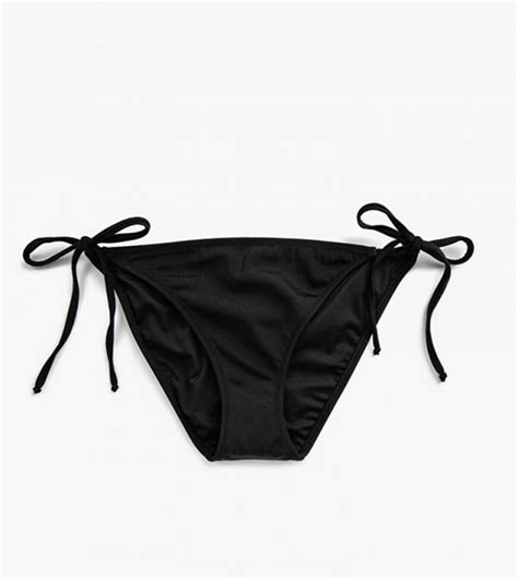 Buy Koton Side Tie Bikini Brief In Black ThStreet UAE