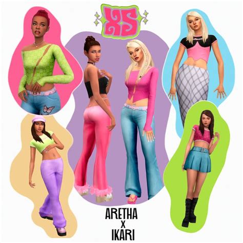 XS Collection Aretha X Ikari Arethabee Sims 4 Teen Sims 4 Custom