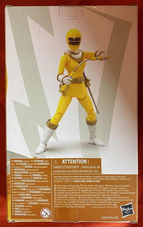 Hasbro Lightning Collection Power Rangers Zeo Zeo Yellow Ranger