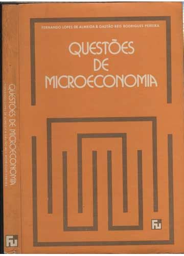 Sebo Do Messias Livro Quest Es De Microeconomia