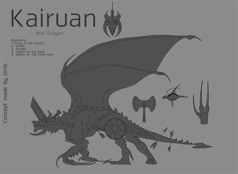 Kairuan [War Dragon] full sketch concept! | Fandom