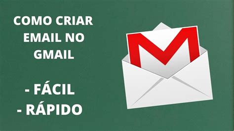 Como Criar Email .edu - Como Criar Um EMAIL no GMAIL Rápido e Fácil Passo a Passo! - YouTube