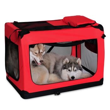 Lionto Hundetransportbox Faltbar Rot Xxxl Fressnapf