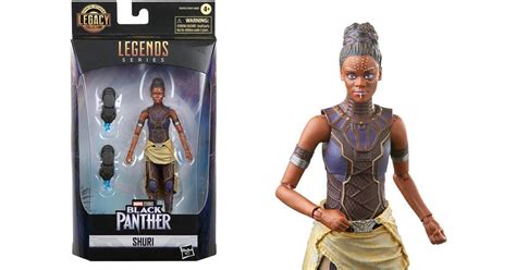 Hasbro Black Panther Marvel Legends Legacy Collection Shuri 6 Inch