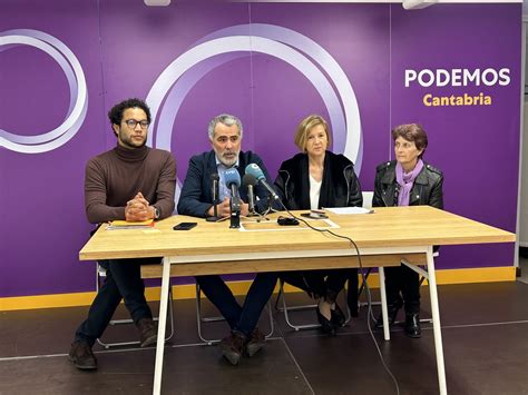 IU y Podemos Santander irán juntos a las elecciones con Keruin Martínez